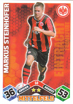 Markus Steinhofer Eintracht Frankfurt 2010/11 Topps MA Bundesliga #50